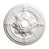 Focal Point 81026 26-Inch Lille Medallion 25 7/8-Inch by 25 7/8-Inch by 3 1/4-Inch, Primed White