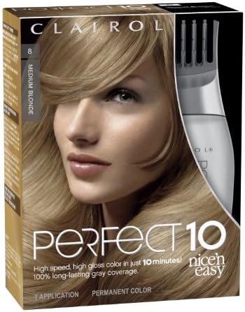 Clairol Nice 'n Easy Perfect 10 Medium Blonde 008 (3 Pack)