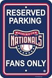 MLB Washington Nationals Parking Sign