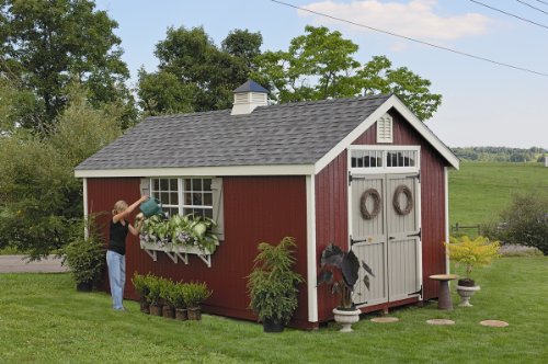 12 x 20 Williamsburg Colonial Garden Shed Panelized Kit