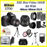 Nikon D700 12.1mp Digital SLR Camera with Accessory Kit