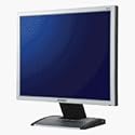Hyundai Lcd 17-Inch Q70U 1280X1024 3Ms 700:1 Silver Black With Speakers