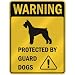 schnauzer48 - WARNING GIANT SCHNAUZER PROTECTED BY GUARD DOGS PARKING