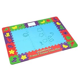 Click here to buy Aquadoodle Trace N Stamp Foam Mat by AquaDoodle.