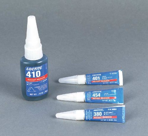 Loctite 454 Prism Instant Adh, Cyanoacrylate for Porous Surfaces, Clear, 3 gm tube *SHIP GROUND ONLY* ORM-D (Pack of 1)