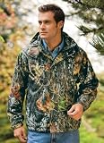 Upscale Mossy Oak Camouflage Full Zip Jacket - Mossy Oak