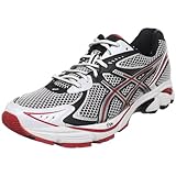 ASICS Men's GT-2160 Running Shoe,Black/Storm/Flame,9.5 M