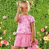 New LE TOP Toddler HEART SKIRT Baby Clothes Girl 2T-6X