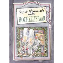 Herzliche Gl�ckw�nsche an das Hochzeitspaar