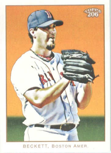 2009 Topps 206 Baseball Card #148 Josh Beckett Boston Red Sox® Mint Condition- Shipped In Protective ScrewDown Display Case!