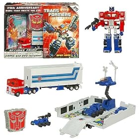 Transformers Universe GI Series Optimus Prime 25th Anniversary Pack with DVD