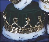 VELVET ROYAL KINGS CROWN GREEN/GOLD