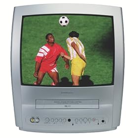 Philips 14PV135 14" Television / VCR Combi