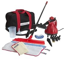 Scunci 52040 Handheld Steam Cleaner with Bonus Floor Mop Kit