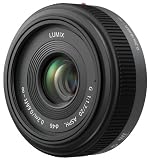 Panasonic H-H020E Pancake-Objektiv Lumix G F1,7/ 20 mm (40 mm KB, 46 mm Filtergewinde)