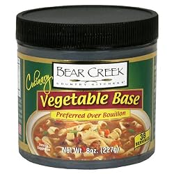 Bear Creek Country Kitchens Vegetable Soup Base, 8-Ounce Jars (Pack of 6)
