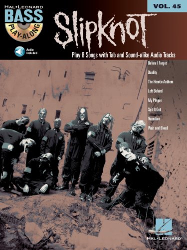 Slipknot Songbook: Bass Play-Along Volume 45 (Hal Leonard Bass Play-Along)
