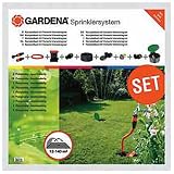 Eigenschaften Gardena 2707-20 / Gardena 2707-20 Komplett-Set mit Versenk-Viereckregner R140