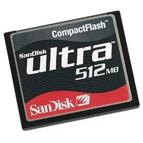 SanDisk 512 MB CompactFlash Card Ultra