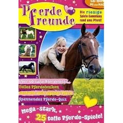 Pferdefreunde, 1 CD-ROM Die riesige Spiele-Sammlung rund ums Pferd! �ber 60 s��e Pferdefotos, Tolles Pferdelexikon,Gestalte dein eigenes Pferd, Spannendes Pferde-Quiz