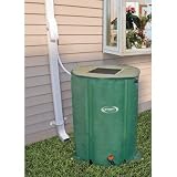 Smart Solar RB6000 Rain Barrel, 60 Gallon Capacity, Green
