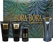 Bora Bora by Liz Claiborne for Men 4 Piece Set Includes: 3.4 oz Cologne Spray + 2.5 oz Skin Soother + 2.5 oz Hair and Body Wash + 1.0 oz Deodorant Stick