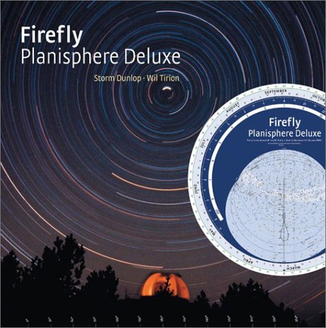 firefly planisphere deluxe for latitudes between 40 deg and 60 deg north stars to magnitude 55 equinox