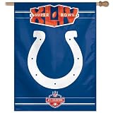 Indianapolis Colts 2009 AFC Champions Banner NFL Flag
