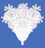 4′ Pre-Lit Crystal White Hanging Upside Down Christmas Chandelier – Clear Lights
