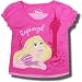 Disney Princess Rapunzel Short Sleeve T-shirt with applique for toddler girls