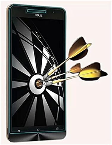 Zenfone 6 Screen Protector,Ultra-thin Tempered Glass Screen Protector for Asus Zenfone 6 Protector Film 9H Hardness with Perfect Anti-scratch/Shatterproof/Fingerprint & Water & Oil Resistant Funtion
