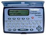 Franklin TWE-118  Pocket 5 language Euro translator