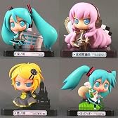 VOCALOID 初音ミク ヴィネッティアムキュート 初音ミク（桜の雨）/初音ミク（ぽっぴっぽー）/巡音ルカ（巡姫舞踊曲）/鏡音リン（悪ノ娘） 全４種セット