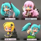 VOCALOID 初音ミク ヴィネッティアムキュート 初音ミク（桜の雨）/初音ミク（ぽっぴっぽー）/巡音ルカ（巡姫舞踊曲）/鏡音リン（悪ノ娘） 全４種セットイメージ