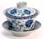 All Natural Handmade "Blue Pottery" Gaiwan