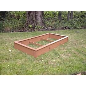 4X8 2-Rail Raised Bed Garden Kit