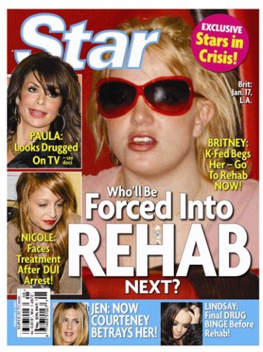 Star Magazine Britney Spears February 5, 2007 Issue (Friday Night Lights, Victoria Beckham, Maui Fever)