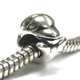 Sterling Silver Dolphin Bead Charm For Pandora Troll Chamilia Biagi European Charm Bracelet Jewelry
