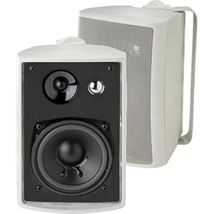 Dual 3-Way Indoor/Outdoor Speaker Set