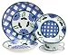 Caleca Margherita 5-Piece Dinnerware Place Setting, Service for 1