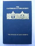 The register of John Kirkby, Bishop of Carlisle, 1332-1352 : and the register of John Ross, Bishop of Carlisle, 1325-32. Vol.2
