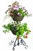 Outdoor Living : Gardman 2 Tier Rustic Flower Fountain Baskets Natural