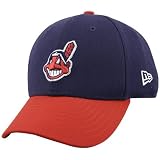New Era Cleveland Indians Navy Blue Youth Pinch Hitter Hat