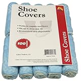 Disposable Polypropylene Shoe Covers, 100-Pack DSC100