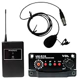 Phonic UM40-R/L-863 Wireless System with Dynamic Lavalier Mic