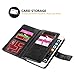 iPhone 6S Case, iPhone 6 Case, BENTOBEN iPhone 6 Wallet Case Credit Card Holder Folio Flip Money Pouch Faux Leather Shockproof with Wristlet Full Body Protective Case for iPhone 6/6S (4.7 inch), Black