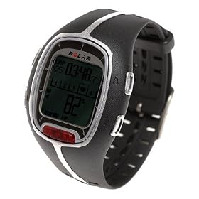 Polar - Pulsuhr / Herzfrequenzmesser - RS 200 sd Black inkl. textilem Brustgurt