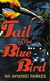 Tail of the blue bird
