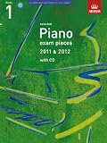 Selected Piano Exam Pieces 2011 & 2012, Grade 1, with CD