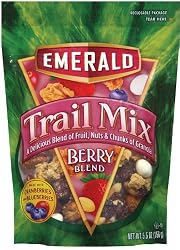 Emerald Berry Blend Premium Trail Mix, 5.5-Ounce Pouches (Pack of 6)